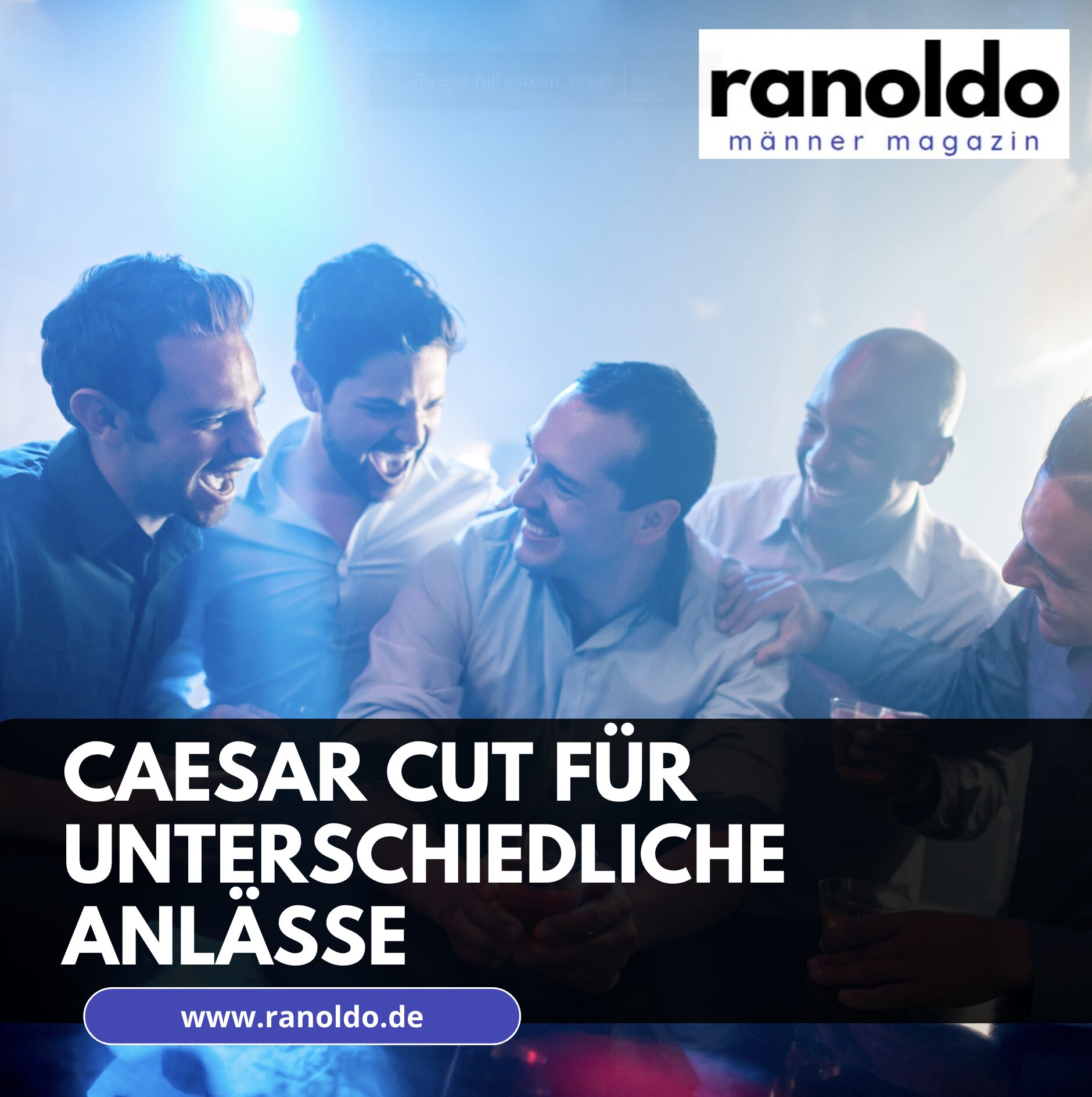 Caesar Cut für unterschiedliche Anlässe Caesar Cut für unterschiedliche Anlässe