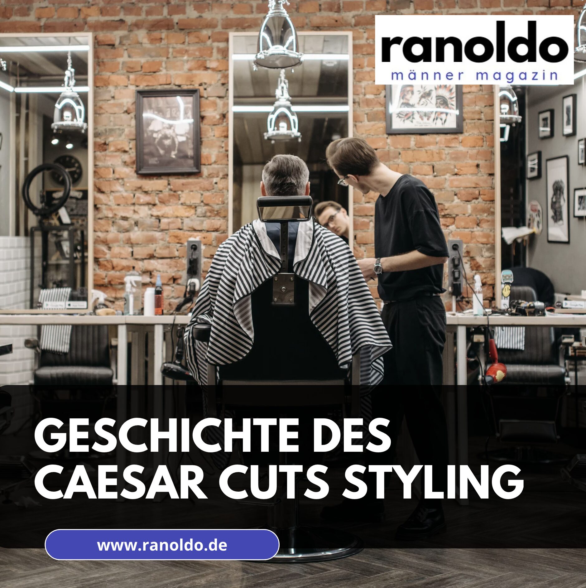 Geschichte des Caesar Cuts Styling Geschichte des Caesar Cuts Styling