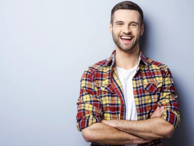 Männer und positives Denken