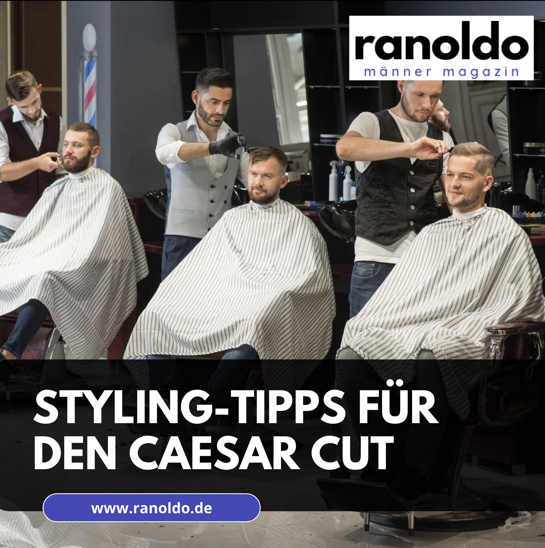 Styling-Tipps für den Caesar Cut Styling-Tipps für den Caesar Cut